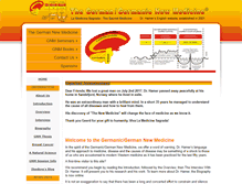 Tablet Screenshot of newmedicine.ca